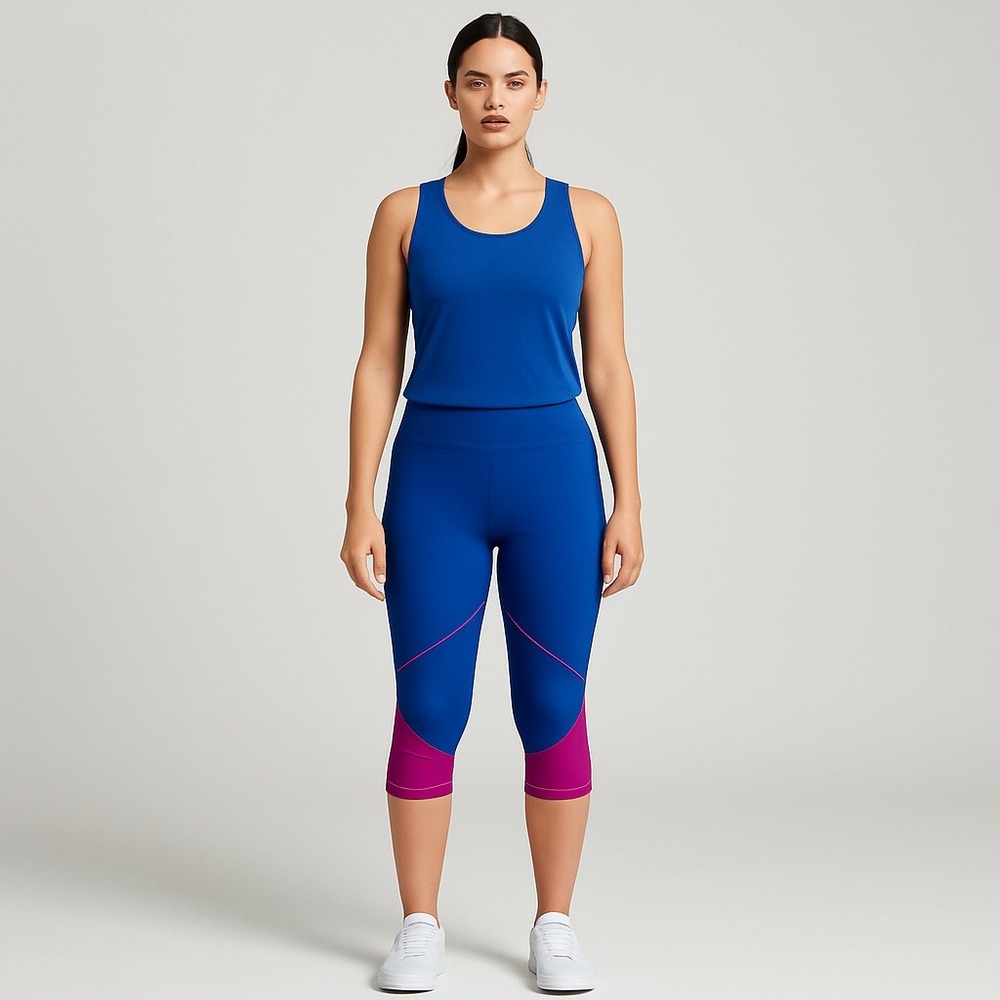 Champion Women Athletic‎ Leggings Capris Cropped Athletic Fitness Size M